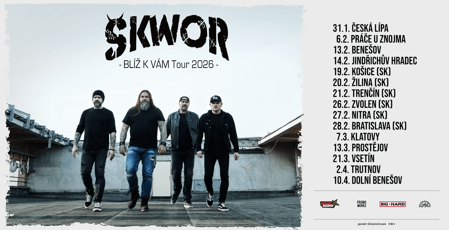 Live concerts of 2026 in Czechia and Slovakia